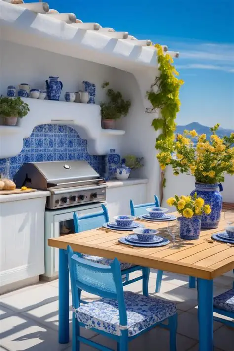 Stunning Sea & Pool View Suite in Santorini | Private Outdoor Kitchen